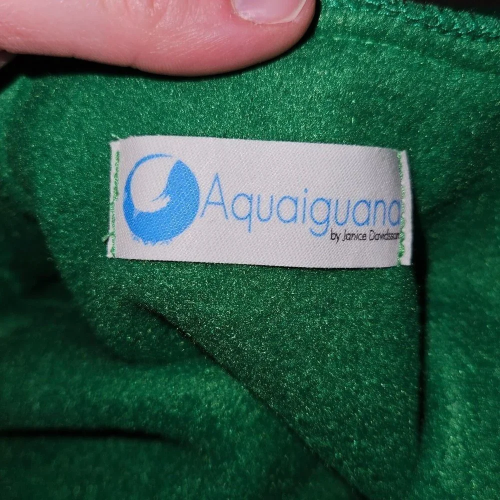 Green Pea Peapod Bunting Halloween Costume Baby Approx 0-6 Months Aquaiguana